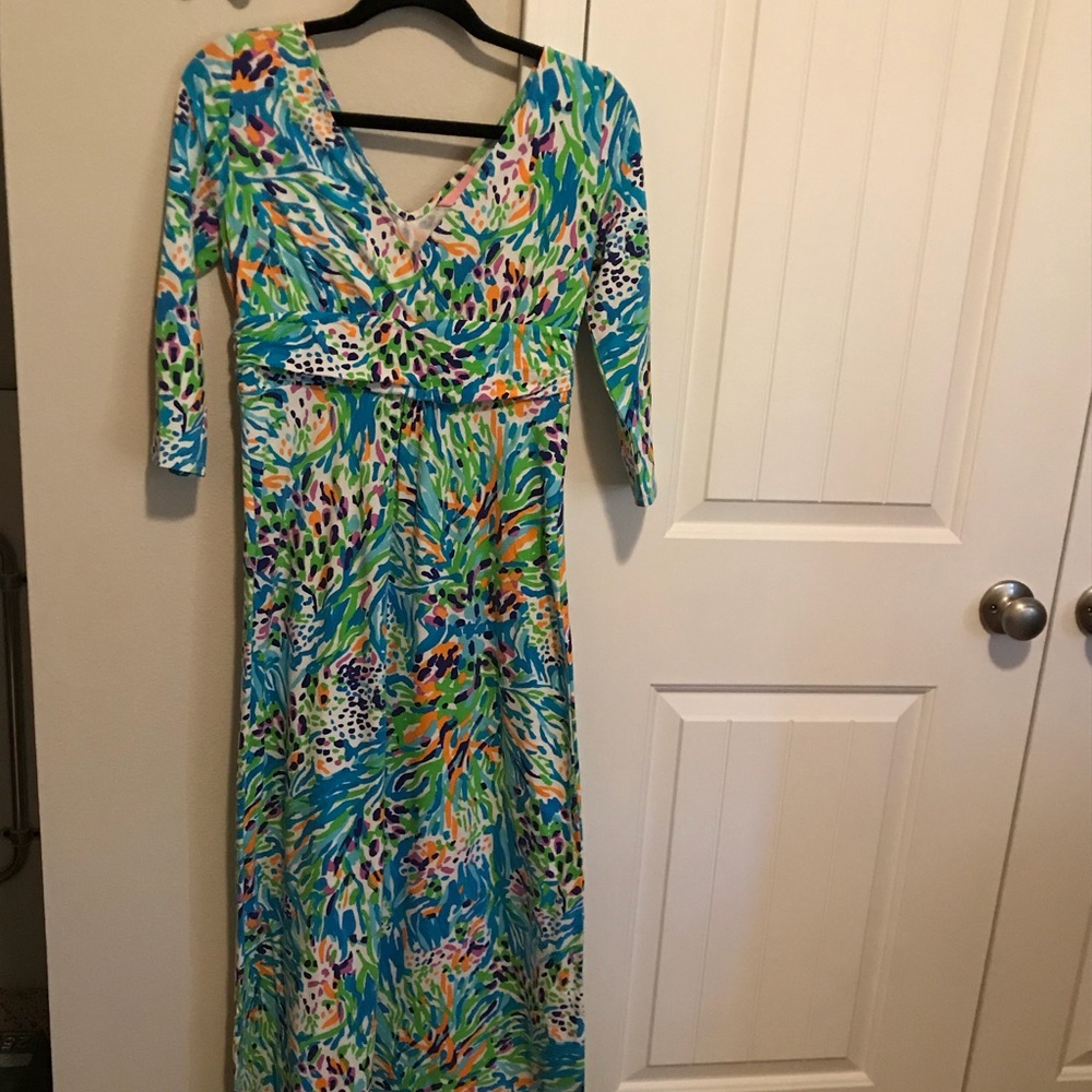 Gloria Maxi - Sea Soirée - Lilly Pulitzer- Sz S